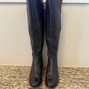 Michael Kors Black Knee-High Boots
